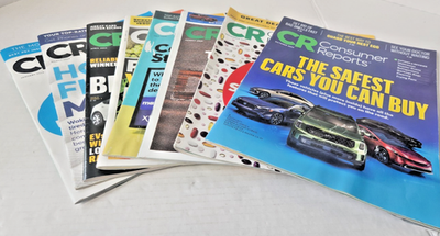 #ad Consumer Reports Magazine Lot 2024 – 8 Issues 9 Months Home Tech Autos $19.97