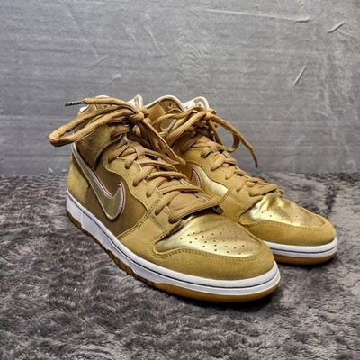 Nike Sb Dunks High Gold Nike Dunk High Premium Shoes Mens Size