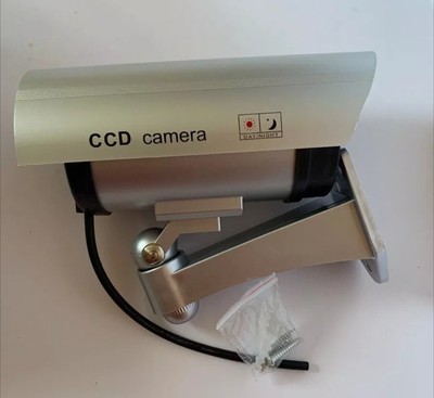 Dummy IR Camera Realistic Looking Flashing Red Light For Security Indoor Outdoor