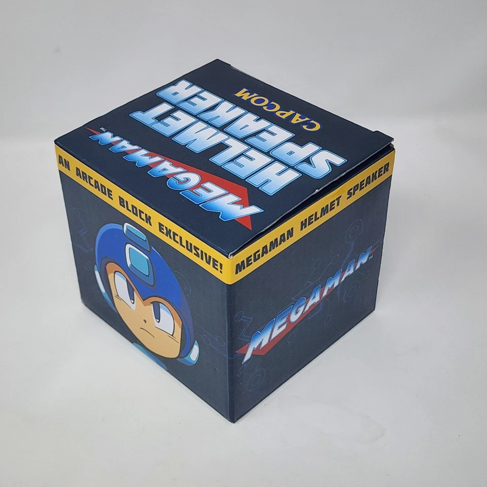 Mega Man Capcom Mini Speaker + Mega Man Special Edition Plush Figure (NEW) - Image 2 of 4