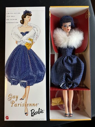 Barbie Doll Collectors Request 57610 Gay Parisienne 1959 reproduction NEW2002