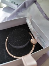 Pandora Rosegold Sparkiling Crown Bracelet 589046c01-19