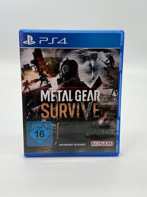 Metal Gear Survive Sony Playstation 4 Sehr guter Zustand CIB OVP