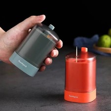 Toothpick Box Detachable Tooth Pick Storage Dispenser Automatic Pushtype Toothpi