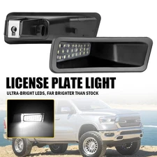 Pair 24LED Super White License Number  Plate Light for 2019-2024 RAM 1500