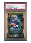 Caleb Williams 2024 Panini Select Case Hit Starcade Gold Prizm Rookie PSA 9
