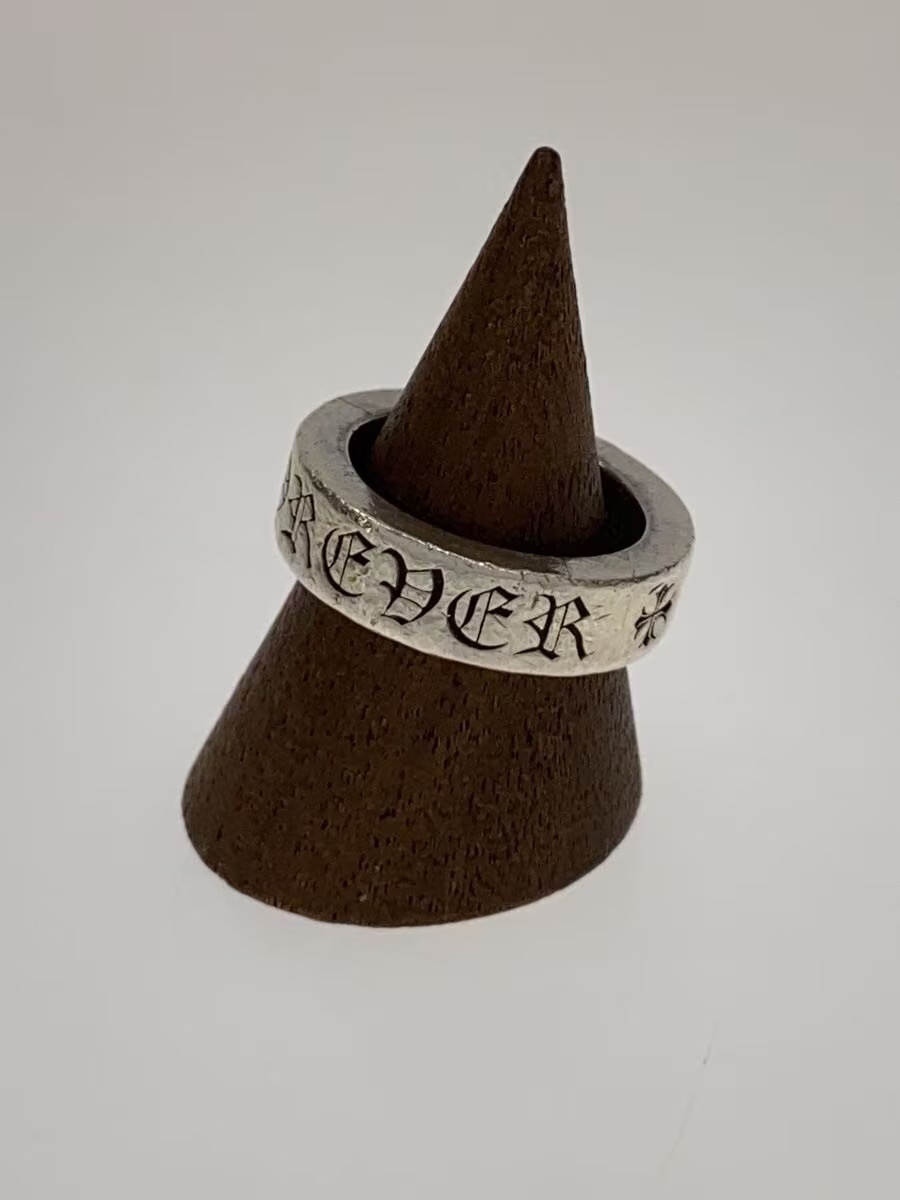 Chrome Hearts Spacer Ring Forever 6Mm No Box Scratches Sv925 Size 11 Slv M LhD77 thumbnail 2