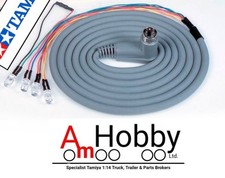 Tamiya Trailer MFC Trailer Cable; Plug & Lights