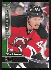 2016-17 Parkhurst #342 Miles Wood RC