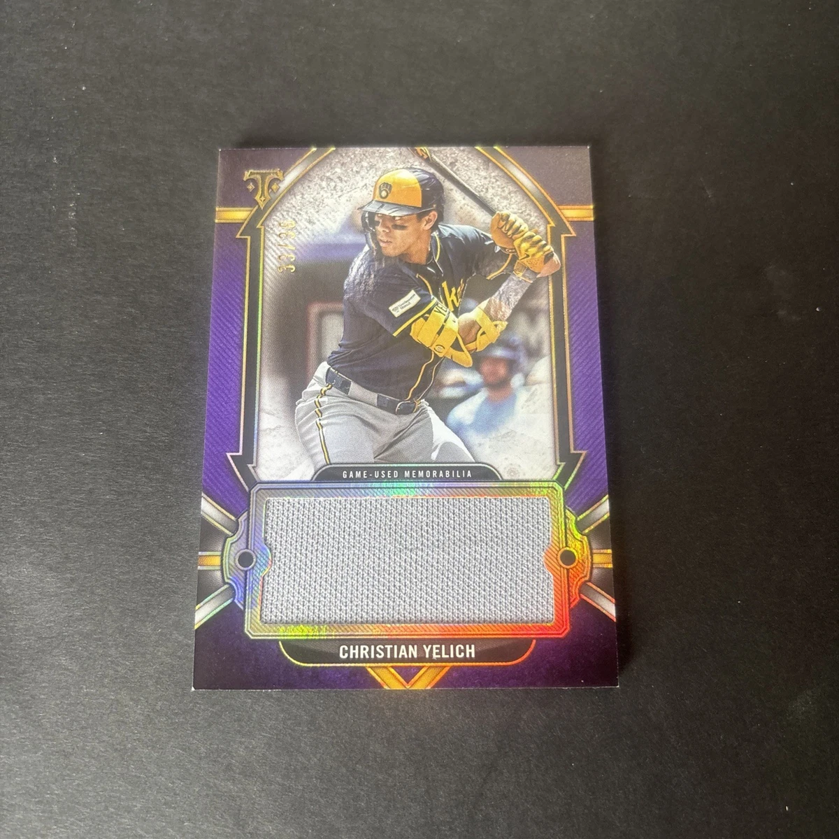 2024 Topps Triple Threads - Christian Yelich #SJR-CY for sale | eBay