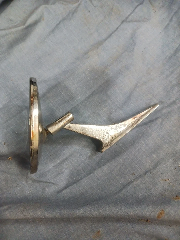 1964-1970 Chevrolet Chevelle Nova Camaro espelho retrovisor lateral redondo CBC-3874242 - Imagem 2 de 3