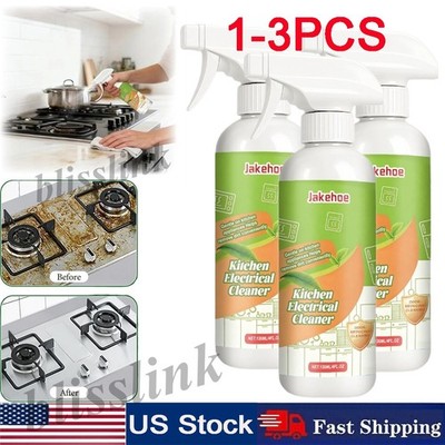1-3PCS Natural Formula to Household Appliances, Kitchen Appliance Cleaner Spray