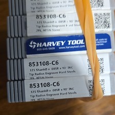 Harvey Tool Engraver .125 Shank 90&deg; AlTiN Coated 853108-C6
