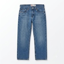 Levis 550 Relaxed Fit Jeans Boys Size 16 Reg 28x28 Blue Tapered Denim Medium Was