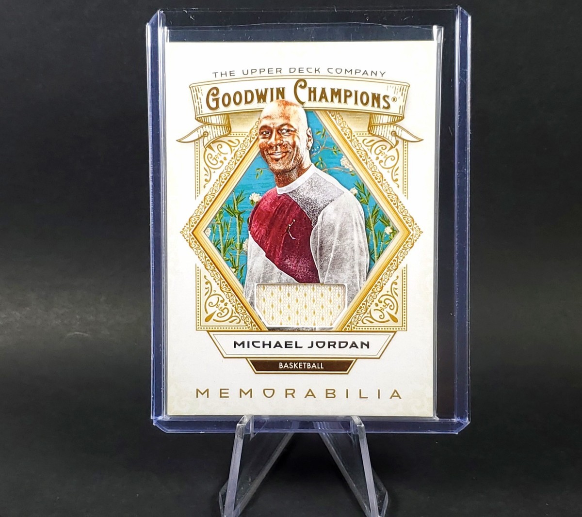 Michael Jordan Relic 2025 Upper Deck Goodwin Champions Player Worn