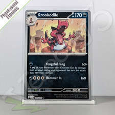 Pokemon TCG Card - Krookodile 66/94 Reverse Holo | Phantasmal Flames (2025) PFL