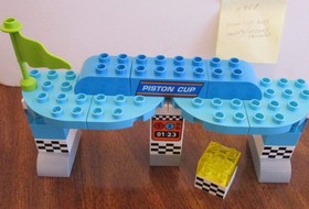 LEGO DUPLO 10857 Disney Pixar Cars 3 Piston Cup Race Set - incomplete