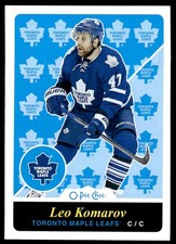 2015-16 O-Pee-Chee Retro Leo Komarov Toronto Maple Leafs #120
