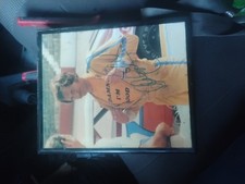 Autographed Dale Earnhardt Sr. ‘Damn I’m Good’ Photo On Wood With Epoxy Over It 
