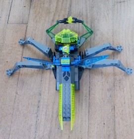 Lego 6977 Insectoids Arachnoid Star Base  CIB Lights and Sound Work