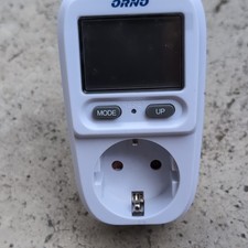 ORNO OR-WAT-419(GS) Energiekostenmessgerät, digitaler Display, Weiß