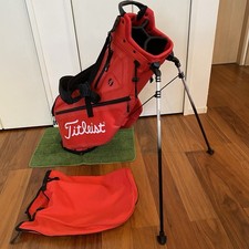 Titleist Players 4 Rare color scheme Red stand bag golf bag rare japan used