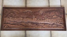 Kupferbild Kupferstich V. Schock Mittelalterliche Stadt