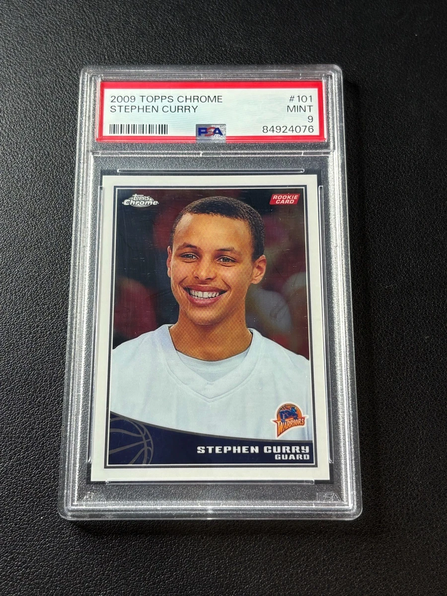 Stephen Curry Professional Sports Authenticator (PSA) Basketball