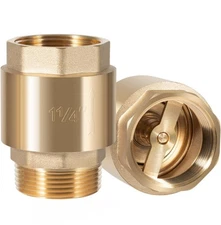 One Way Brass Check Valve 1" NPT Prevent Backflow Water Check Valve SP0465X-100