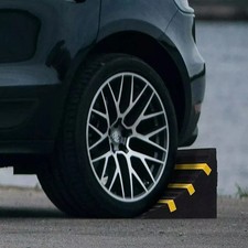 Cale Pour Roues De Voiture, Camping-Car, Caravane, Fourgon Avec Rétroflecteurs