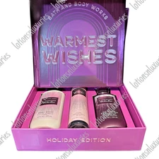 Bath & Body Works A THOUSAND WISHES Box Gift Set - Body Wash, Lotion, & Mist