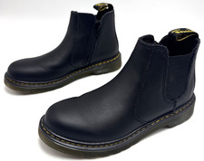 Dr Martens 2976 Black Womens Size 6 Chelsea Boots Side Zip Up
