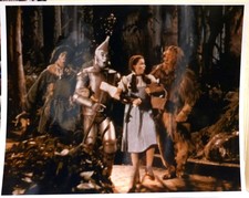 Judy Garland, Ray Bolger, Jack Haley, Bert Lahr THE WIZARD OF OZ PHOTO 8 OF 12 8