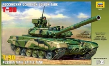 2011 Zvezda #3573 T-90 Russian Main Battle Tank 1/35 Model Kit