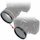 Fotodiox Metal Step-Down Ring Filter Adapter Lens 55Mm - Filter 52Mm