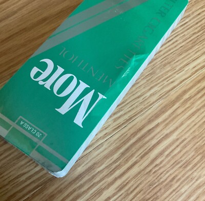 More Menthol 120's & Macdonald Export A- Vintage Cigarette Playing Cards