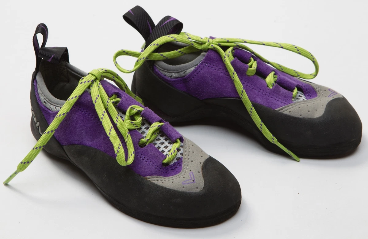 Women s Evolv Nikita TRAX Rock Climbing Caving Shoes Size Sz EU