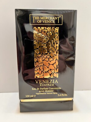 The Merchant of Venice Venezia Essenza 3.4 oz / 100 ml Eau De Parfum New In Box