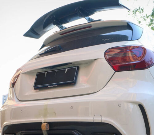 Real Carbon Rear Roof Spoiler Wing For MB W176 A200 A250 A45 AMG 2014-2017 - Bild 2 von 8