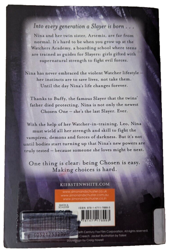 Slayer by Kiersten White Paperback 2019 | Buffyverse YA Fantasy Novel - Picture 8 of 8