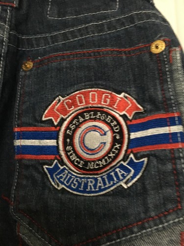 COOGI Boys Jean Shorts Zip & Button Pockets Size 14 Blue - Picture 11 of 12