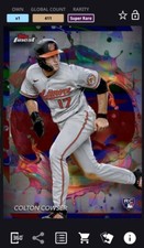 [DIGITAL CARD] Topps Bunt 2024 COLTON COWSER RC, FINEST REFRACTOR ROOKIE, O’s