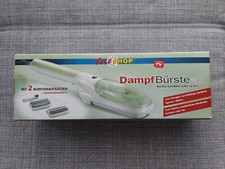Dampfbürste mit 2 Bürstenaufsätzen + Reini...