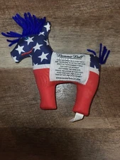 Original Dammit Doll Plush Stress Reliever Red, White, & Blue USA Vote Dammit