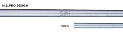 NEW Nippon N.S.PRO 950GH, .355 Taper, S Flex,  6 to PW Set, 5 Pieces