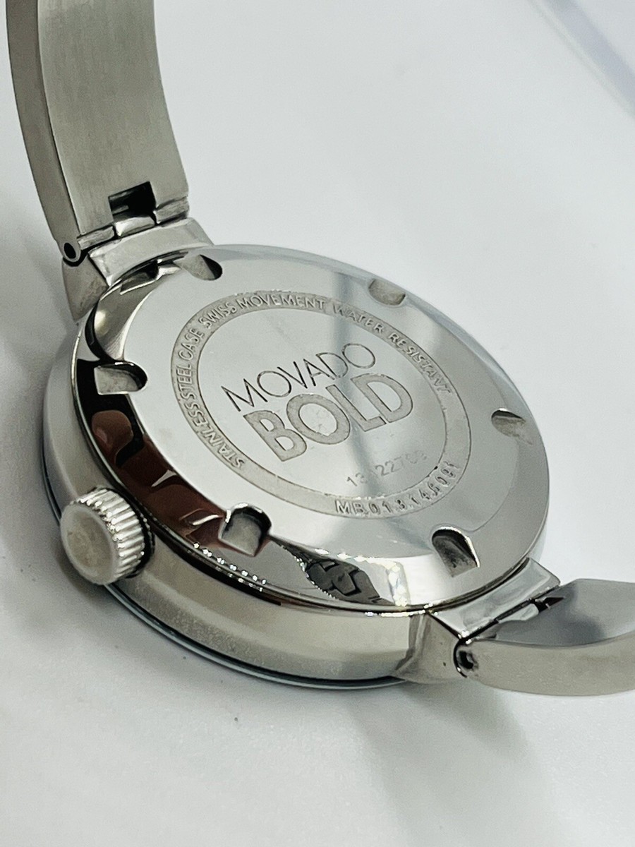 Movado Womens Watch 3600194 Bold Swiss Quartz Silver Stainless Steel Bangle 34mm Movado Women main image 2
