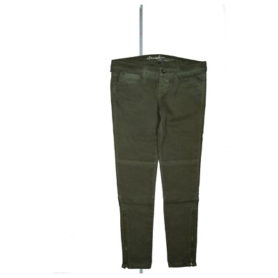 Blend She Glow Damen Jeans 7/8 Hose ankle stretch Skinny Zip XL W32 L30 Khaki 