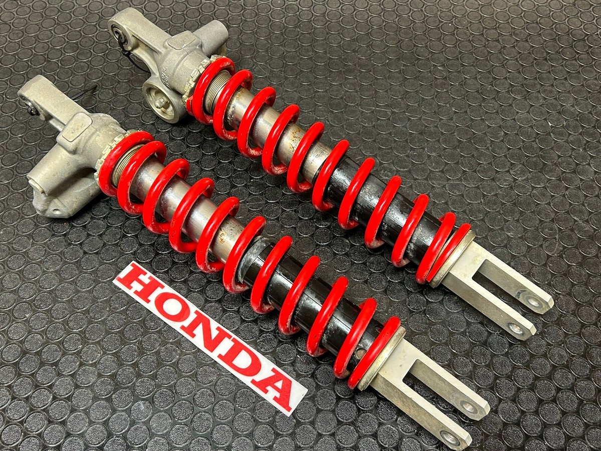 08-09 HONDA 700XX REAR SHOCKS LEFT RIGHT RED SHOCK 52400-HP6-A01