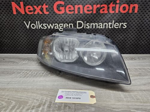 2006 - 2008 Audi A3 8P Right Passenger Side Halogen Composite Headlight Assembly - Picture 1 of 13