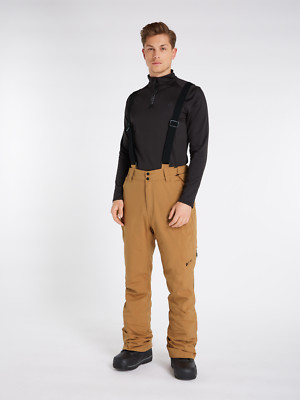 Mens Protest MIIKKA FUDGE CAMEL - 808 Ski Board Pant- with Braces - Reg Leg